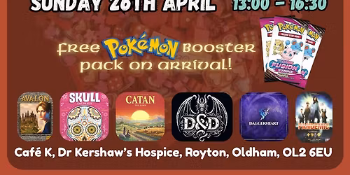 Oldham - Board Game Meetup (for charity)