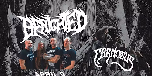 Benighted (FR) \/ Carnosus \/\/ Live at Plan B \u2013 Malm\u00f6