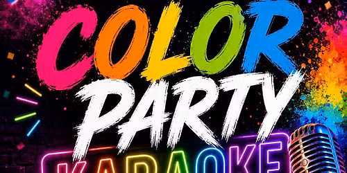 Open Mic Society Color Party