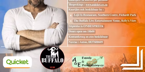 Steve Hofmeyr in Bloemfontein