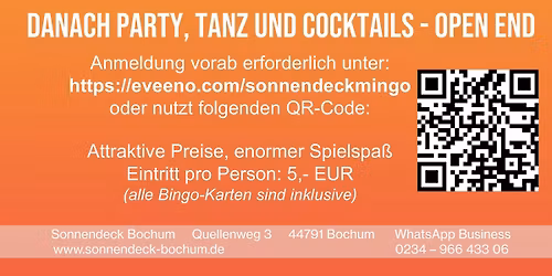 MINGO im Sonnendeck Bochum