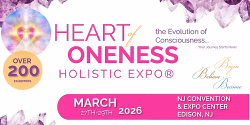 Heart of Oneness Holistic Expo 2026
