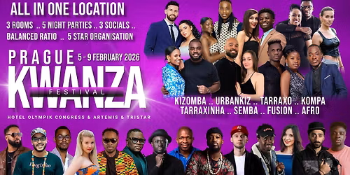 PRAGUE KWANZA FESTIVAL 2026 - Official 8.edition