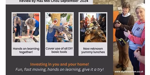 ONE DAY Beginners DIY Basic Skills Workshop