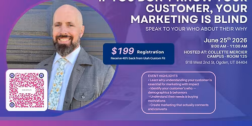 If You Don\u2019t Know Your Customer, Your Marketing is Blind