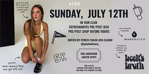 Azur Fit Run Club - Sunday July 12th