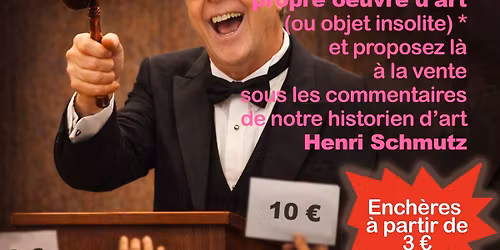 Vente aux ench\u00e8res ludique et festive