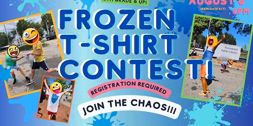 Frozen T-Shirt Contest!