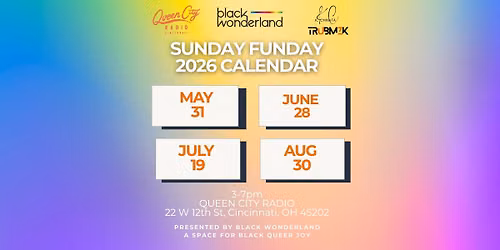 Black Wonderland Presents: Sunday Funday: July 19