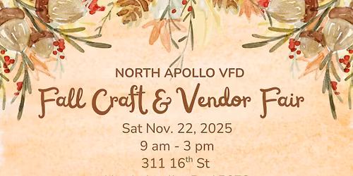 Fall Craft & Vendor Fair 