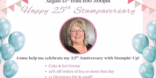 Happy 25th Stampaversary!