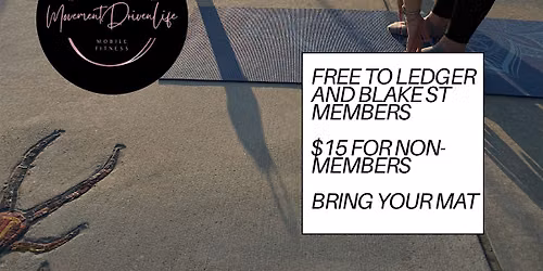 Sunrise Yoga at The Ledger