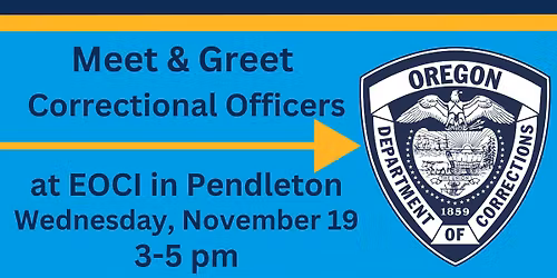 Hiring Event for Correctional Officers