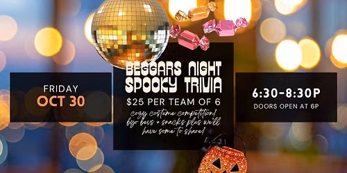 SPOOKY UNHINGED TRIVIA NIGHT