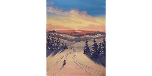Sunset Slopes - Paint and Sip in Cincinnati | Classpop!\u2122