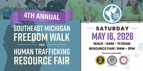 4th Annual 5k Freedom Walk and Human Trafficking Resource Fair