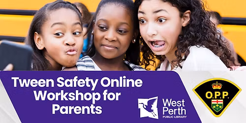 Tween Online Safety workshop for Parents-Registration Required