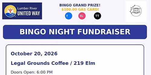 LRUW Bingo Night Fundraiser