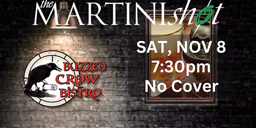 Martini Shot at Buzzed Crow Bistro