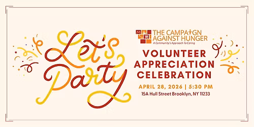 TCAH Volunteer Appreciation Celebration - 2026