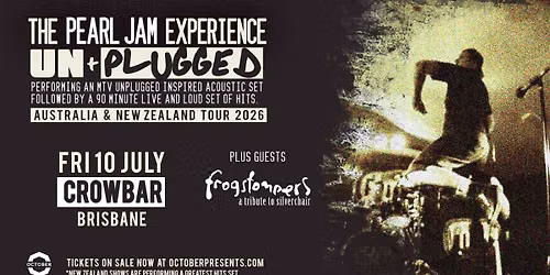 The Pearl Jam Experience | Crowbar, Brisbane