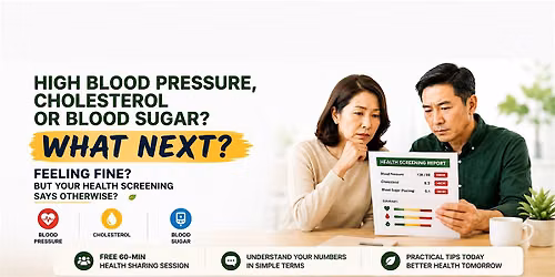 High Blood Pressure, Cholesterol or Blood Sugar? What Next?