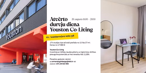 Atv\u0113rto durvju diena Youston Co-Living