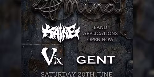 Metal For Mind Festival - The Music Room - Ipswich 
