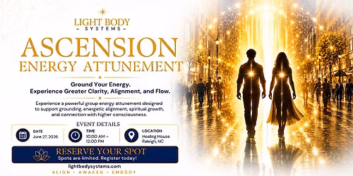 Ascension Energy Attunement Workshop