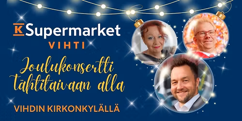 Joulukonsertti tähtitaivaan alla - maksuton ulkotapahtuma