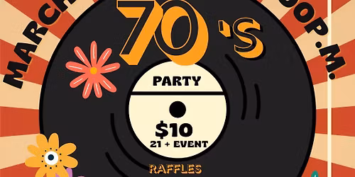 70's Party 21 + Event