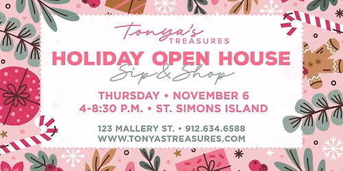 Holiday Open House \u2022 Sip & Shop!