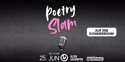 Poetry Slam auf der Sommerb\u00fchne