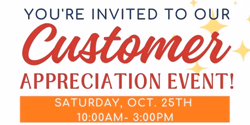 Customer Appreciation Event at Drug Emporium Vitamins Plus! 