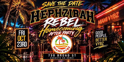 HEPHZIBAH HOMECOMING AFTER PARTY
