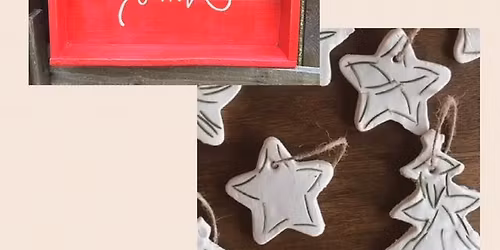 Art Workshops for Kids: Santa Cookie Tray & Salt Dough Ornaments