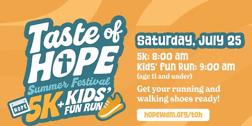 Taste of Hope 5K + Kids' Fun Run