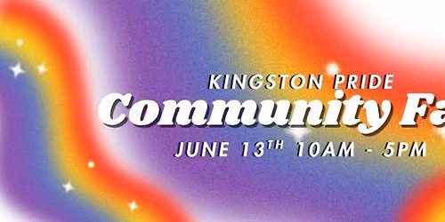 Kingston Pride Community Fair 2026