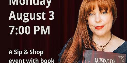 Cuisine to K*ll For: A Sip & Shop and Book Signing with Amy Bruni