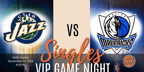 Singles VIP Jazz vs Mavericks 11.22