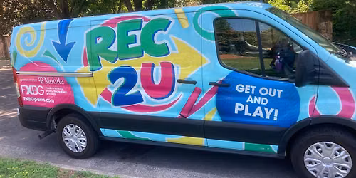 REC2U Van in Upper Garden!