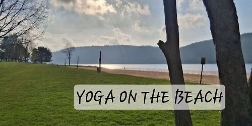 Gentle Yoga on the Beach at Beltzville State Park