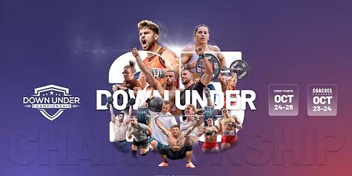 Down Under Championship - 3 Day Pass