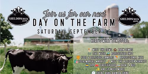 A Day On The Farm at Sheldon Creek Dairy 