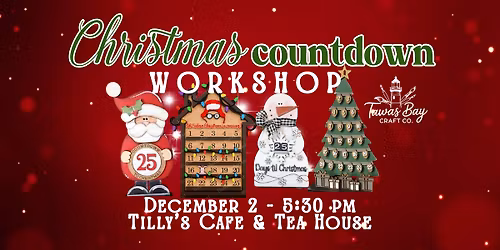 DIY Christmas Countdown Workshop