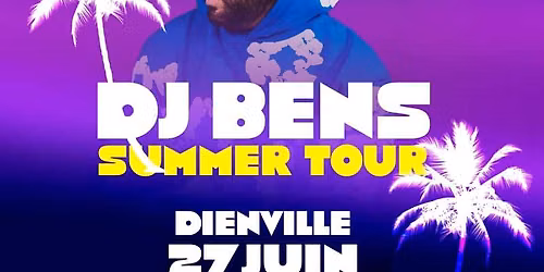 Dj BENS au M Beach Dienville (Aube)