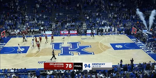 Oklahoma Sooners vs. Kentucky Wildcats
