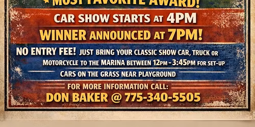 "Old Farts Coffee Club" Car Show