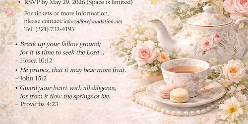 A Sip of Grace Tea Gathering