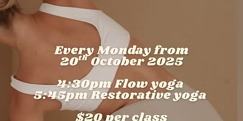 Yoga @ Old Cheese Factory Frederickton